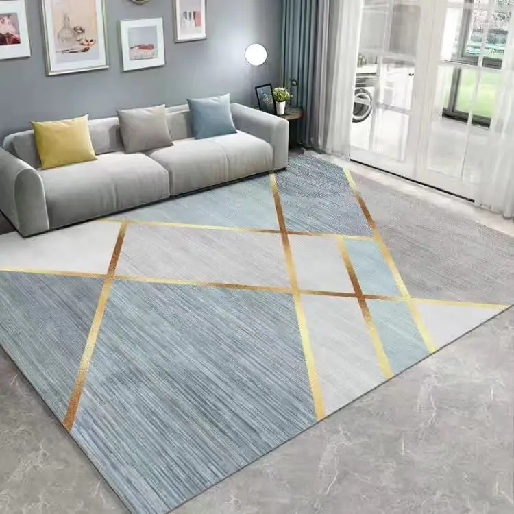 Alfombra moderna antisuciedad para sala de estar y dormitorio, alfombrilla grande para el suelo del hogar, productos para sala de estar, nueva