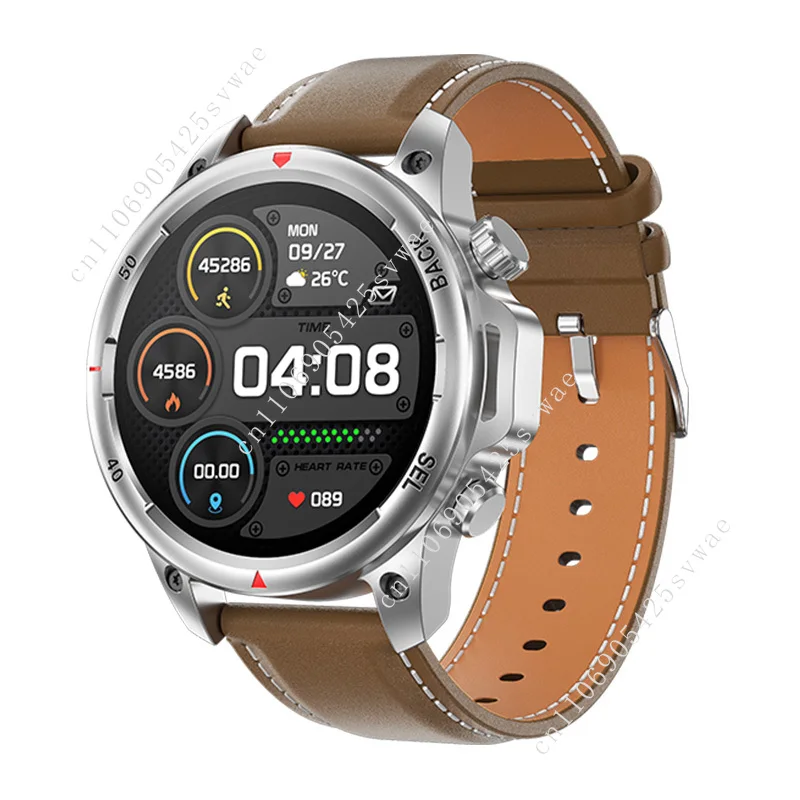 DK68 ساعة ذكية Led ضوء قوي 1.53 بوصة شاشة BT دعوة IP67 مقاوم للماء 410mah بطارية GPS الحركة البوصلة Smartwatch للرجال