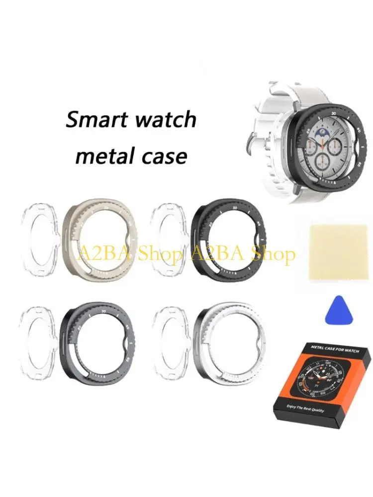 

A2BA Case for GXY W8C 46mm Smartwatch Impact Resistant Design Raised Bezel