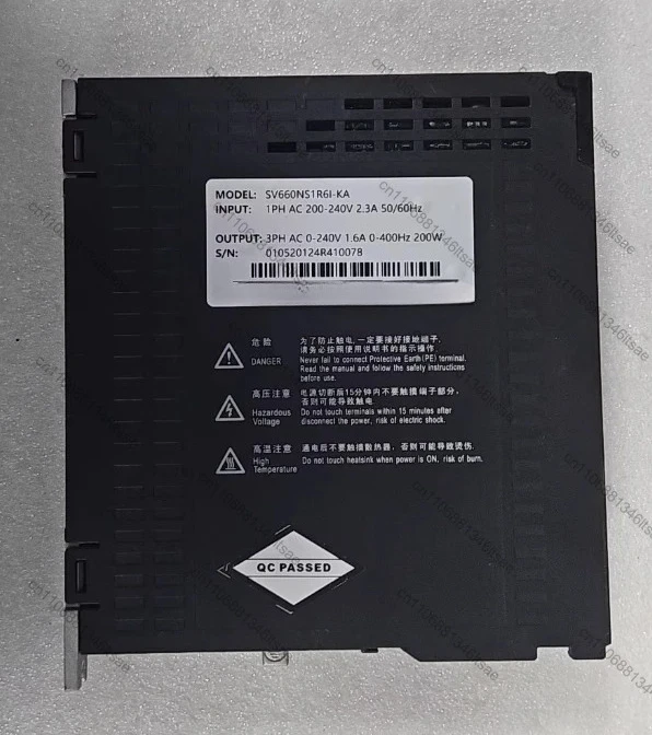 1pcs accessories servo drive sv660ns1r6i-ka 200w power, three-phase input ac200-240v, output 3-phase ac 0-240v 1.6a