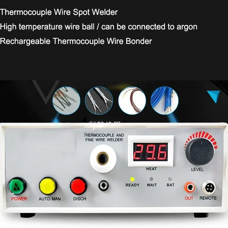 Upgrade Wire Welding Thermocouple Butt Welding Machine K J T Type Thermocouple Wire Temperature Line Welder
