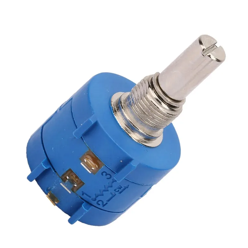 

Прецизионный многооборотный потенциометр для профессионального использования в электрических счетчиков, потенциометр мощностью 2 Вт, стабильный потенциометр с проволочной обмоткой