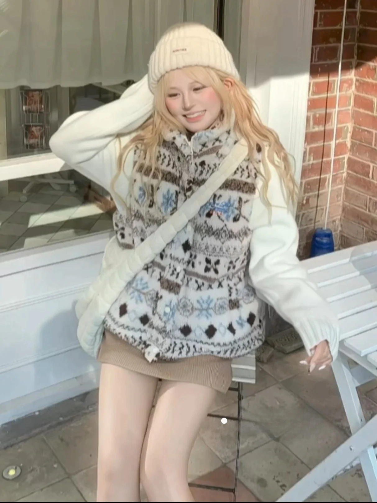 

Thiened Lamb Velvet Jaet Women's Outerwear Spring Double-sided Wear oulder Cotton Warm Stand Collar Fce Outerwear