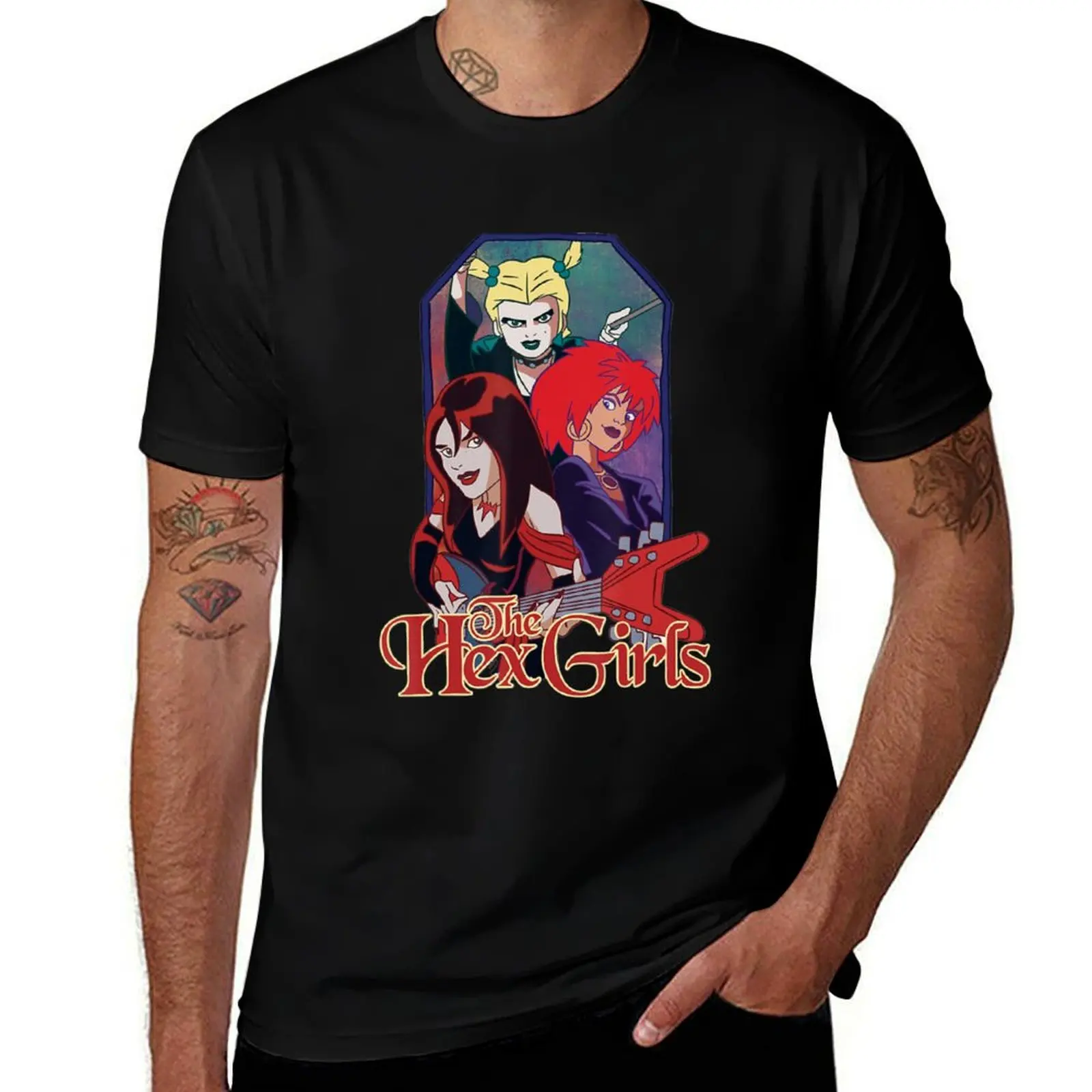 

Girls Music Bands Classic Arts Hexs Costume Holiday T-Shirt man clothes tops cute tops man t shirt plain black t shirts men