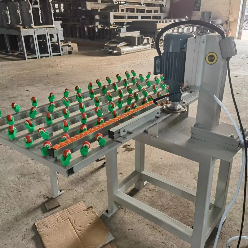 

Manual Small Glass Chamfering Machine Simple Glass Grinding Machine Bevelled Glass Deburring Machine