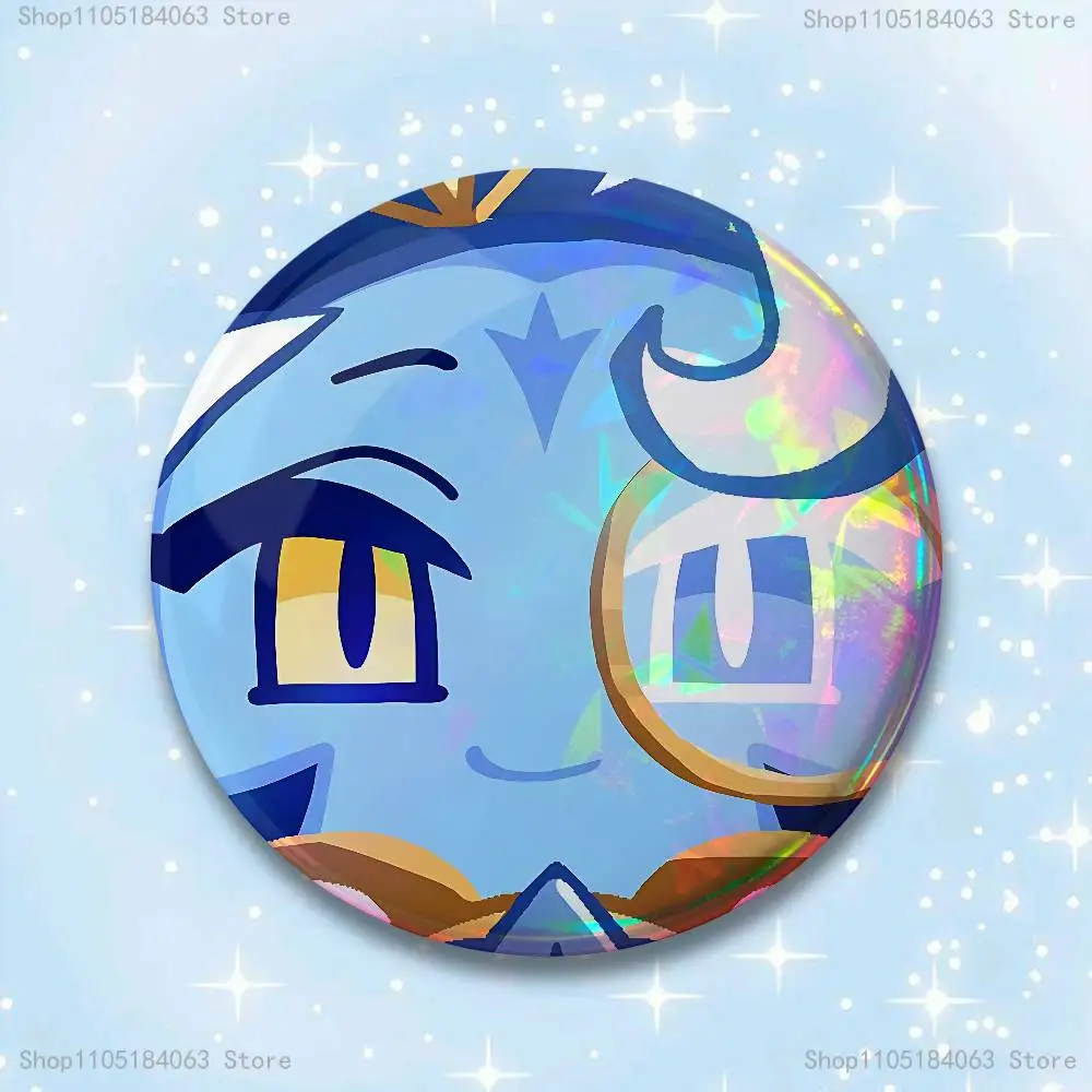 S-Shadow الحليب C-كوكي شارات 25 32 44 58 75 مللي متر جولة تأثيري دبوس حقيبة ديكور المشجعين جمع الأصدقاء الهدايا بروش تذكارية #6