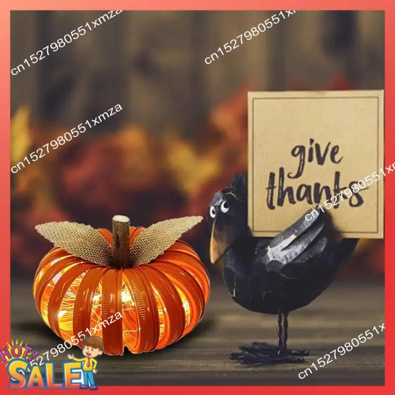 ABCL هالوين متوهجة اليقطين الديكور اليقطين LED ضوء فانوس الديكور ضوء فلاش فستان مناسبات #2