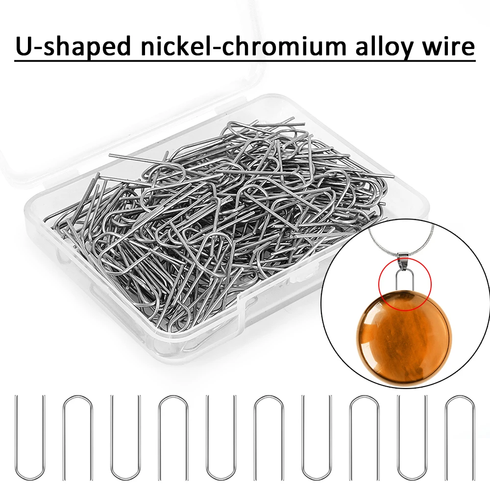 DIY Enthusiasts Nichrome Wire U-Shaped Heating Element High Temperature Resistance Alloy Parts for Electrical Projects