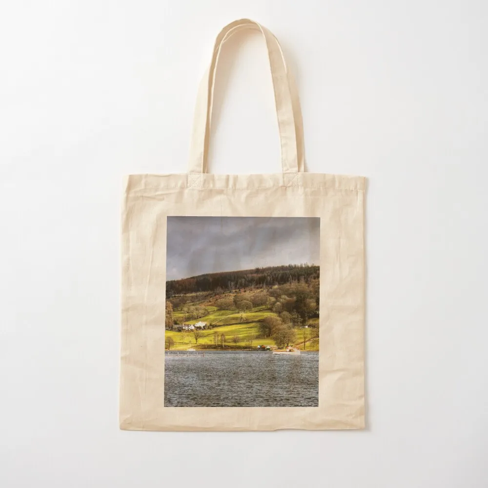 Coniston Water Tote Bag free delivery bags canvas shopping bag shopping trolley bag Women's