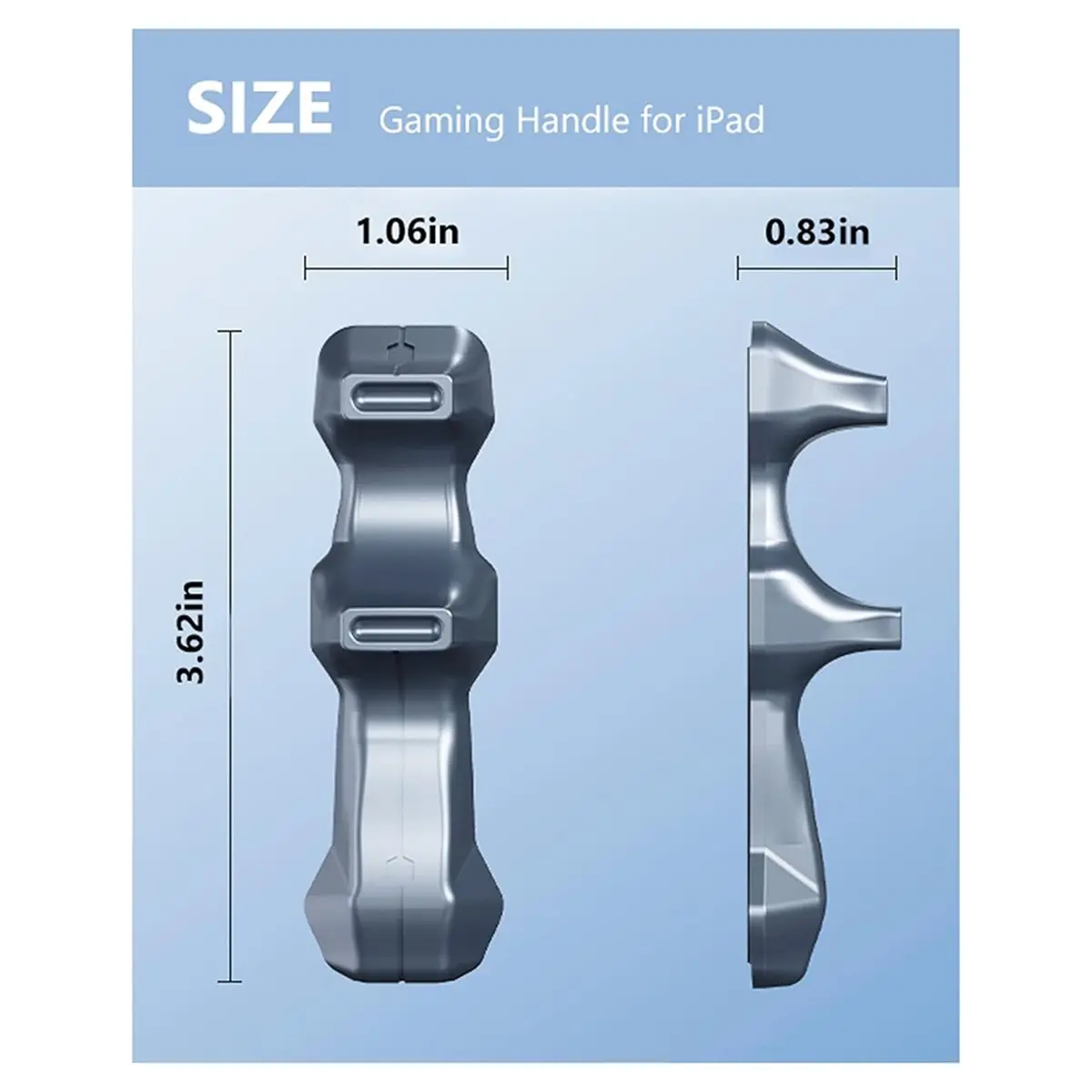 Gaming Handle for , Anti-Slip Silicone Gamepad Grip, Tablet Game Controller