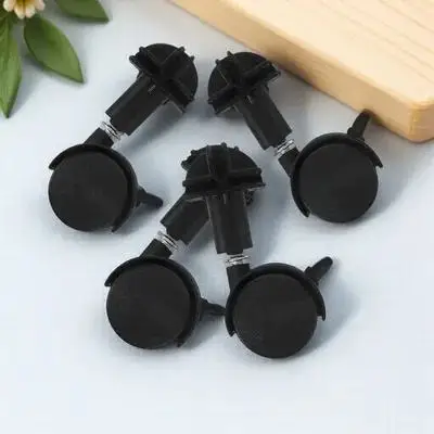 

4Pcs Stroller Wheels Durable Iron Plastic Bearings Smooth Quiet Wide Compatibility Easy Install No Tools Stroller Wheels