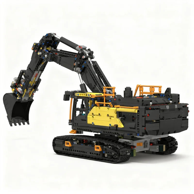 2405pcs MOC PF RC Conversion Technical Model Building Blocks Toy Construction Christmas Gift Birthday Collection Creative Brick