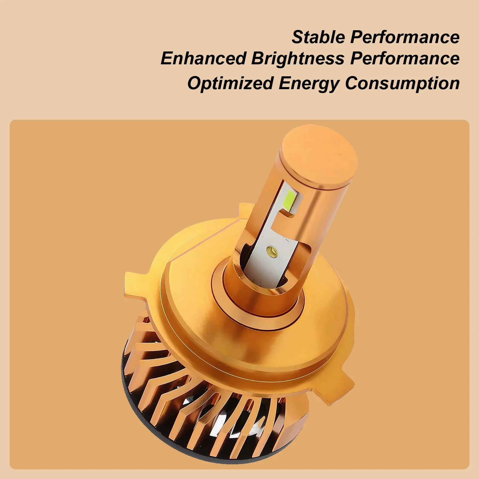 

LED Headlight Bulbs H4 LED Bright Headlight Bulb High-Concentration Headlamp For Automotive Vehicles Car Modification