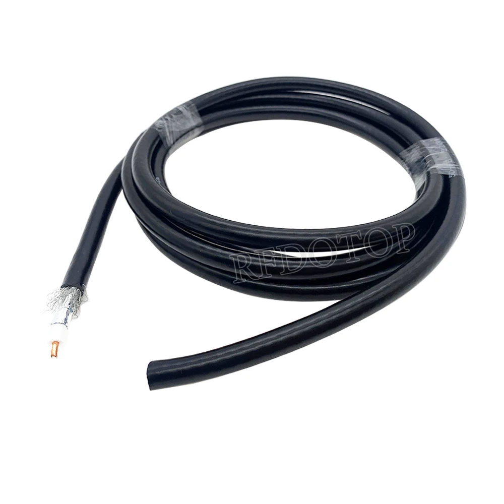 5D-FB Coaxial Cable High Quality Low Loss 50 Ohm 5DFB 50-5 Pigtail Jumper Wire Cord communication cable 50CM-200M