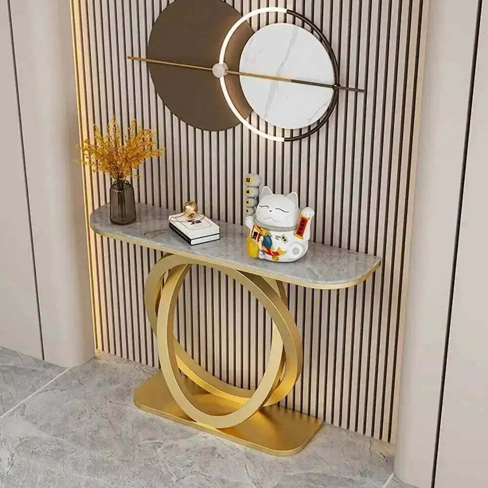 طاولات وحدة تحكم جمالية فريدة من نوعها من Tisch، طاولات وحدة تحكم فاخرة من الرخام الاسكندنافي البسيط، مداخل عتيقة، أثاث منزلي Wohnzimer #1