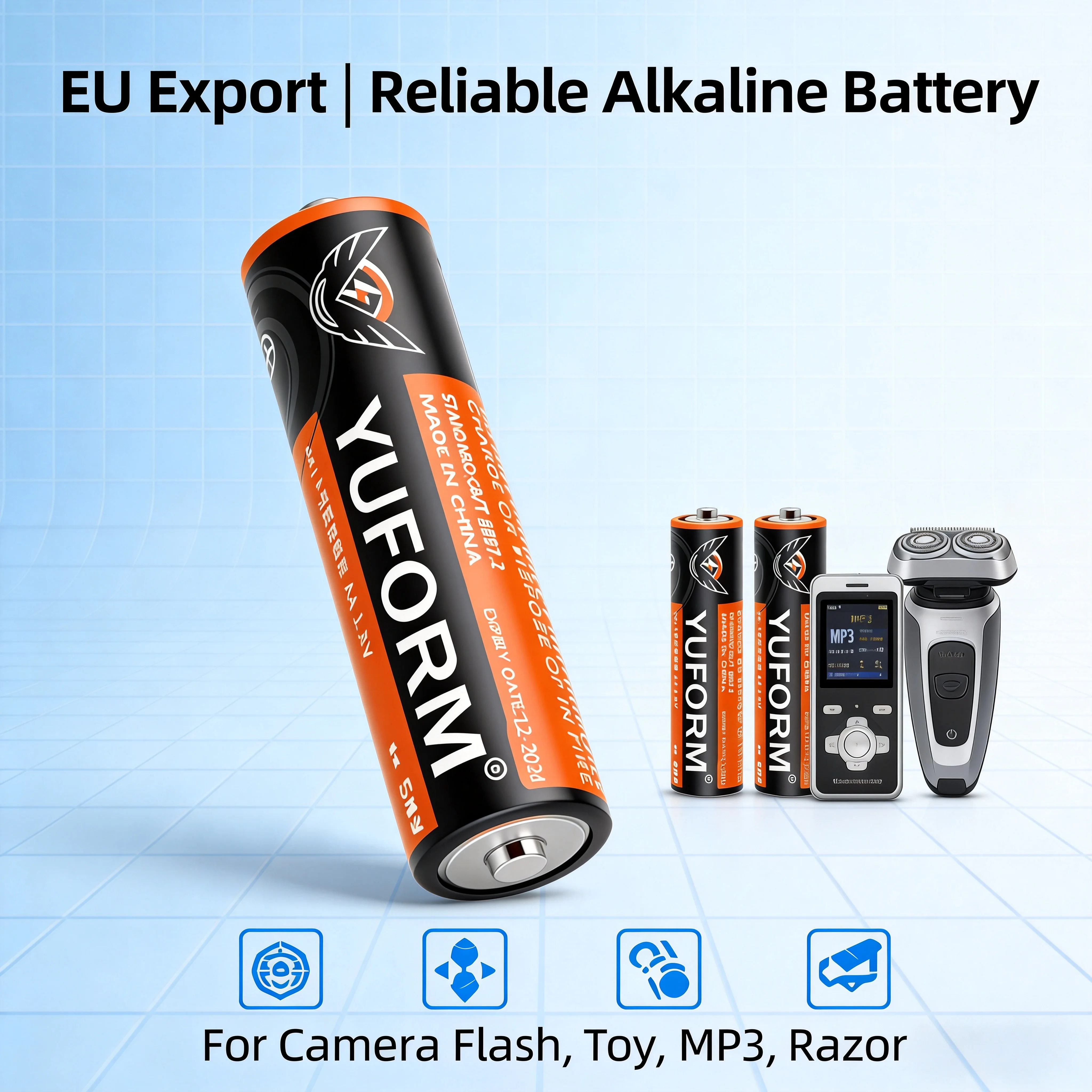 

1.5V AA Disposable Alkaline Dry Battery NEW for Camera Flash Wireless Mouse Keyboard LED Light Toy MP3 Razor