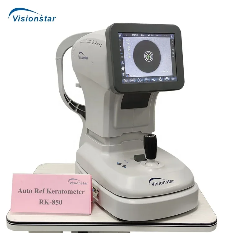 RK-850 Optical Instrument Price Eye Test Ophthalmology Auto Refractometer with Keratometer