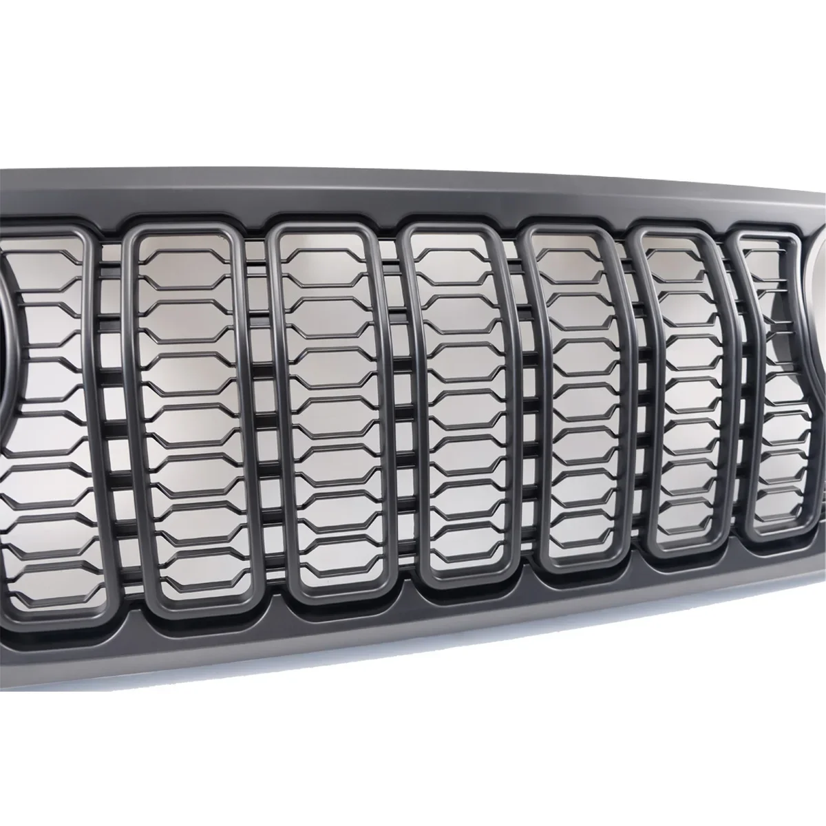 Voorbumper Gaas Grille Jl Stijl Voor Jeep Wrangler Jk 2007-2017 Grill Auto-Accessoires Matzwart Nieuw Design Decoratie