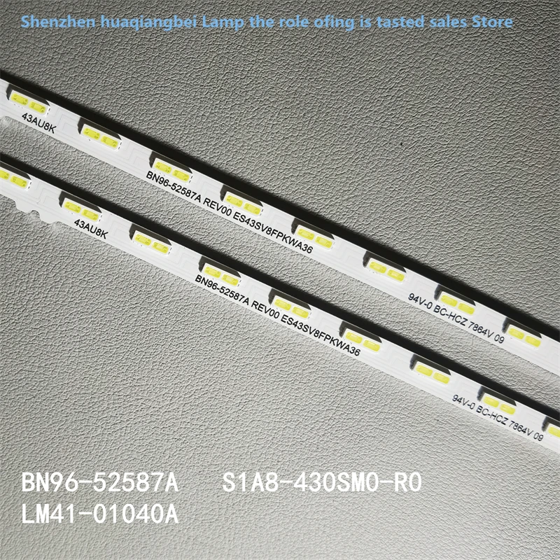 

LED Backlight Strip 36LED LM41-01040A 43AU8K BN96-52587A For Samsung UN43AU8000 UE43AU8000 UE43AU8005K LM41-01040A 36LED 467MM