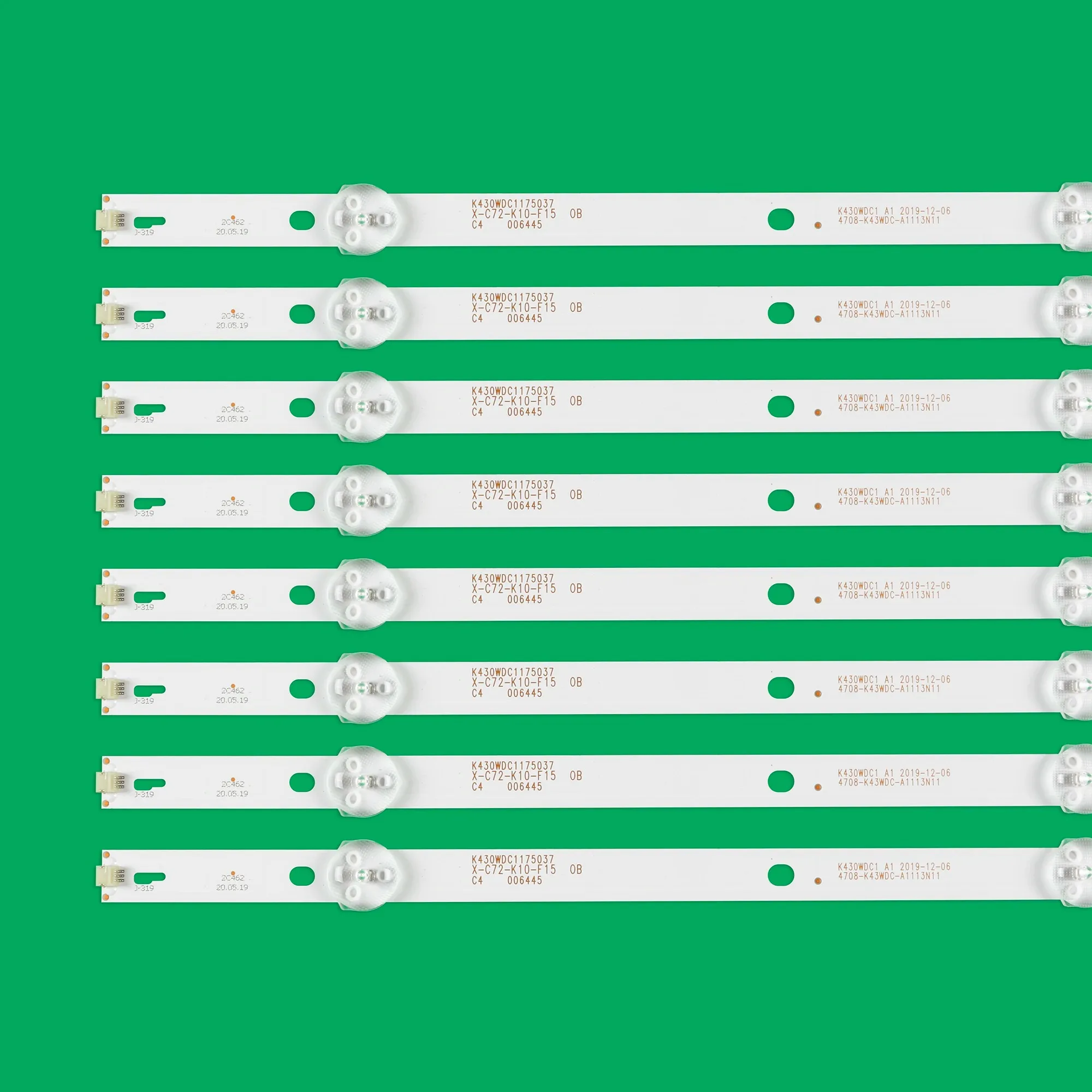 LED Backlight Strip for Philips 43PFS412/12 43PFS4062/60 4708-K43WDC-A3113N11 K430WDC1 A3 43HFF5952/T3 43L1600C 43bdl4012n/62