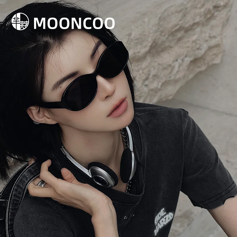 Hongkou Retro Korean Type Cat Eye Big Brand Sunglasses Female Net Red Black Sunglasses Driving UV Protection All-Match Glasses