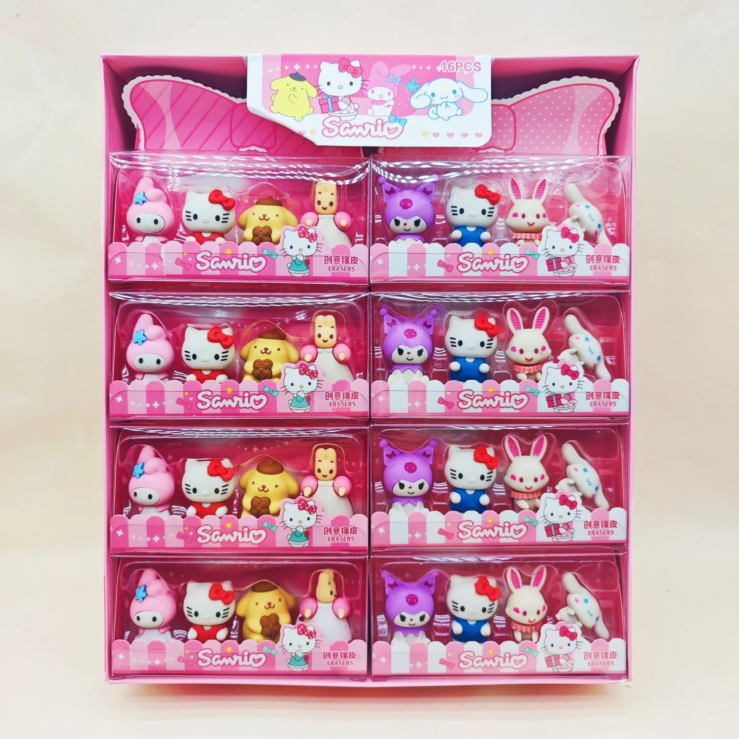 ممحاة كورومي ميلودي سينامورول لطيف للكتابة والرسم المطاطي محايات قلم رصاص قرطاسية هدايا للأطفال