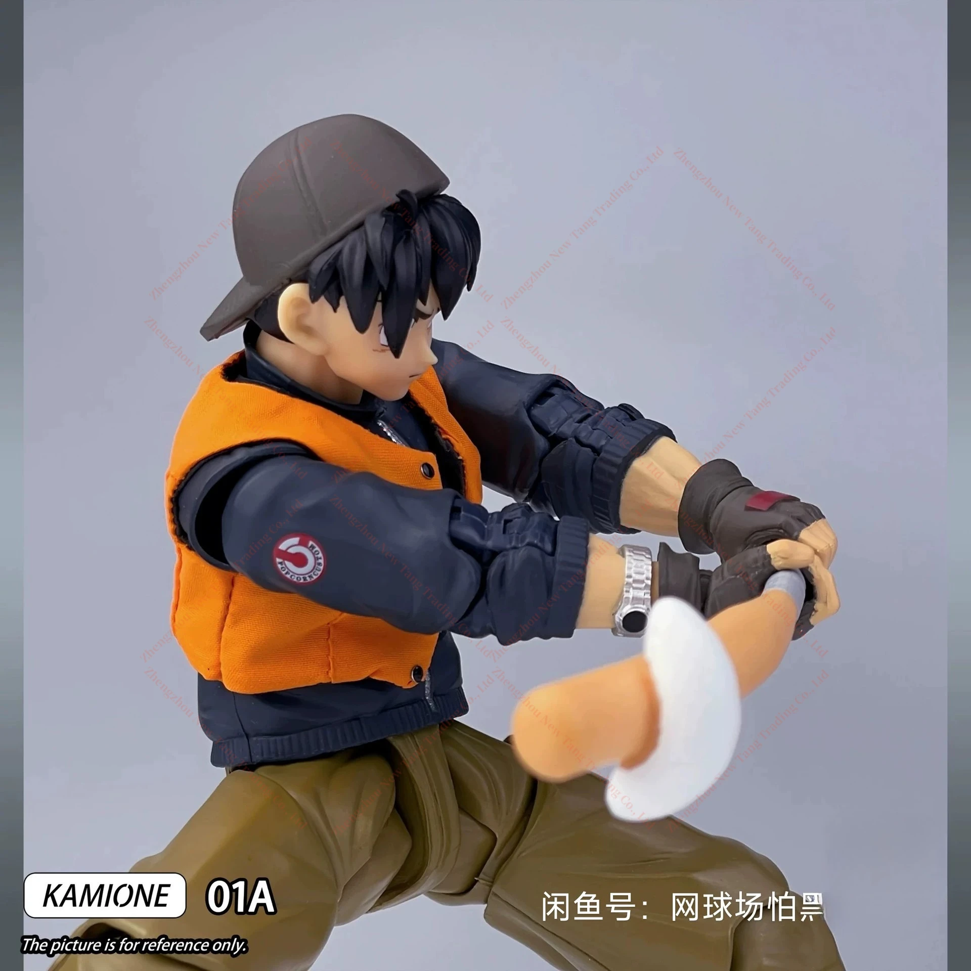 Tonsenarttoys Dragon Ball Z SHF Super Saiyan SSJ SSJ2 Trunks Fly Page Son Goku Ride Bike Accessori Anime Action Figures Giocattoli