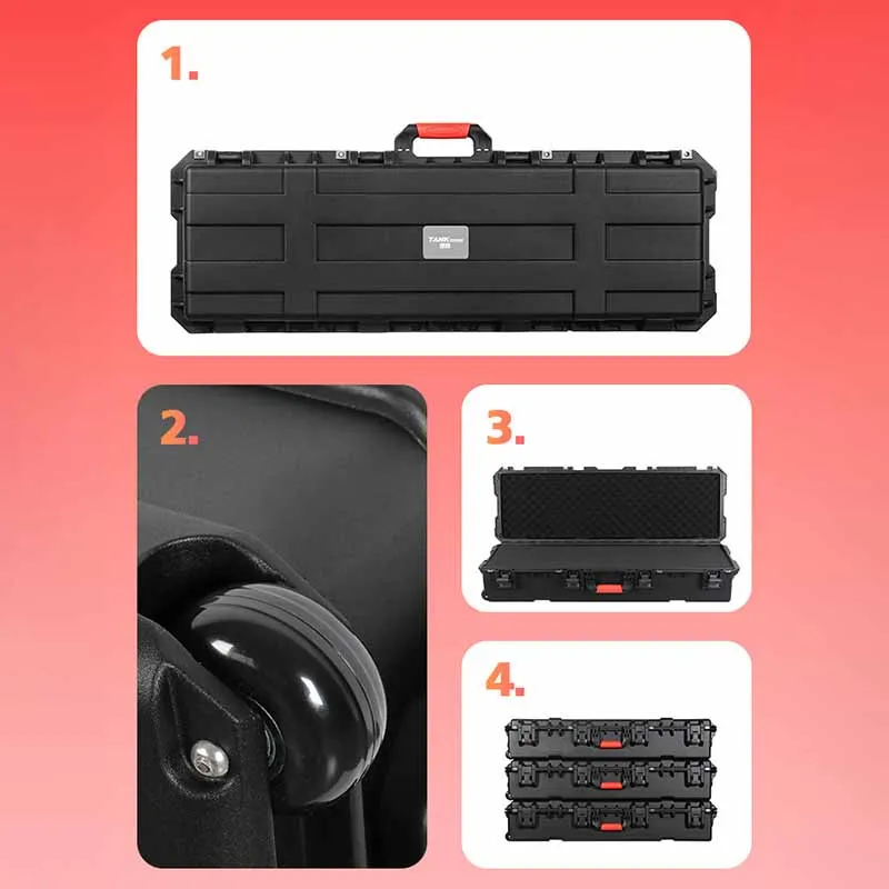 Multifunctional Shockproof Tool Case Large Capacity Hardware Packaging Box Photography Equipment Waterproof Safety Storage Boxes