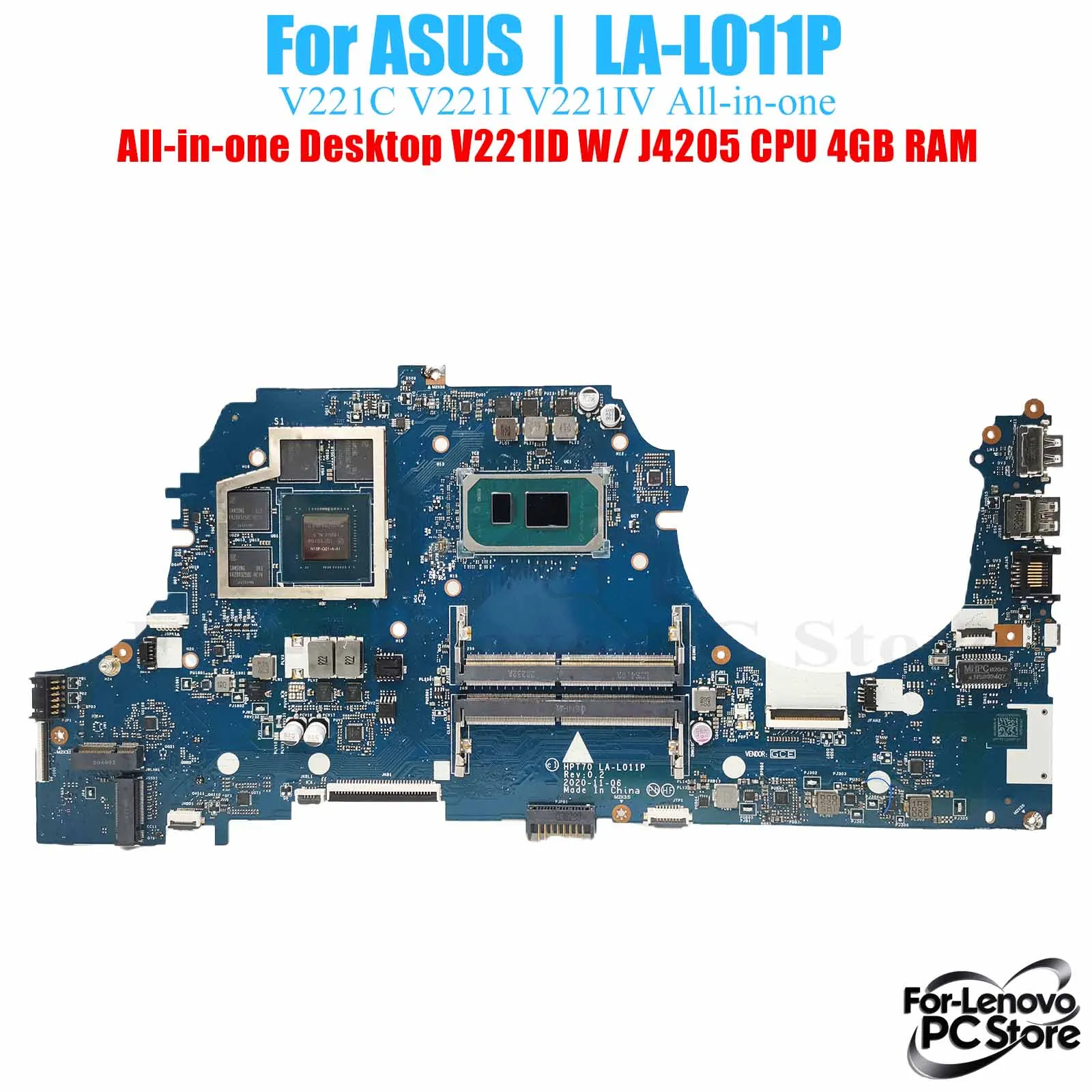 

LA-L011P For HP Pavilion LA-L011P Mainboard 100% Tested Laptop Mainboard