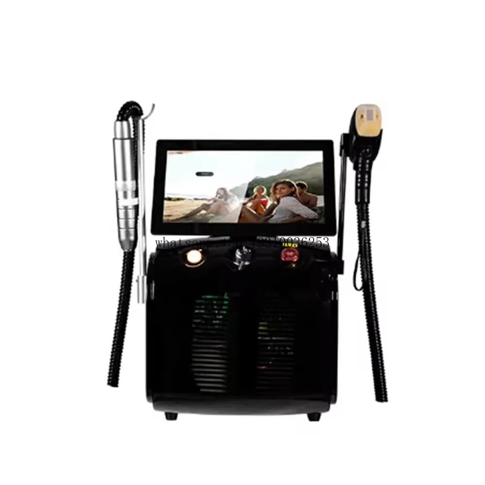 

Women's Painless Home Use Machine Reusable Handheld Hair Tattoo Depilator Lide Design Features Ice Cooling