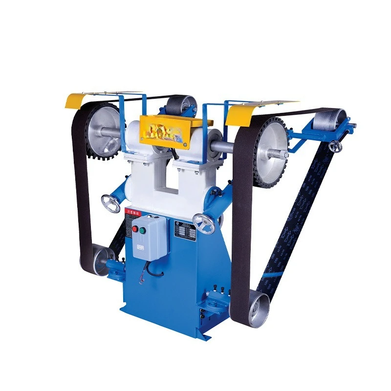 

Industrial grade vertical energy-saving explosion-proof polishing machine Double station dust-proof knife sharpener Grinding
