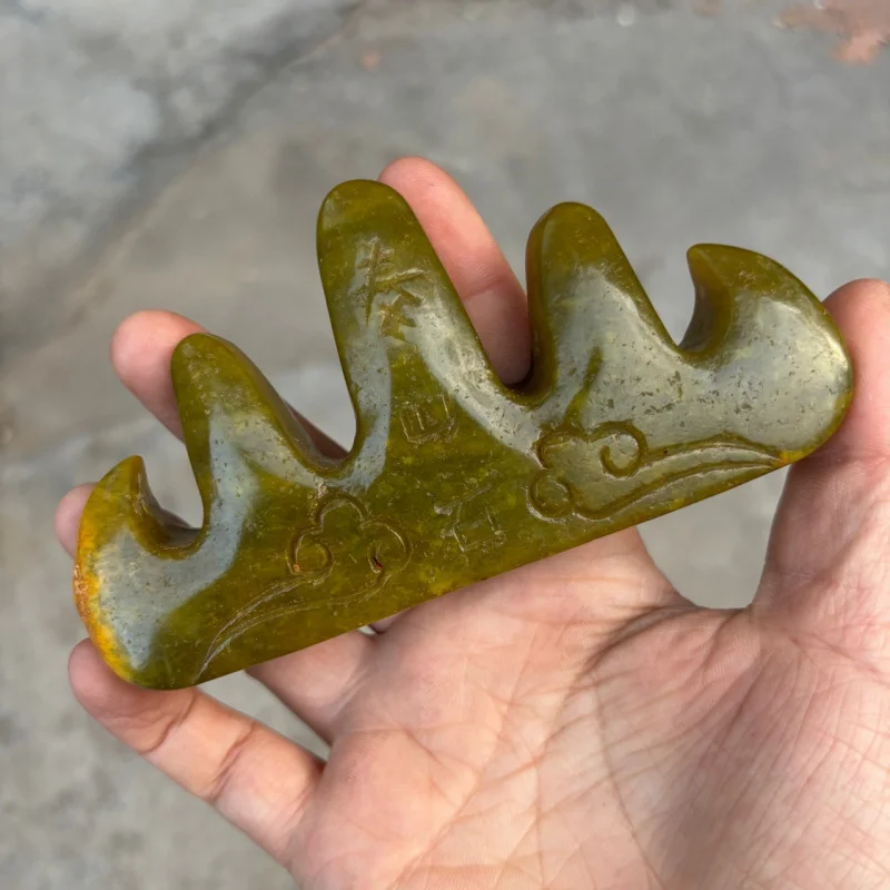 

Antique Miscellaneous Antique-Style Craftwork Four Treasures of the Study Pen Holder Pen Rest Mountain-Shaped Pen Holder Ornamen