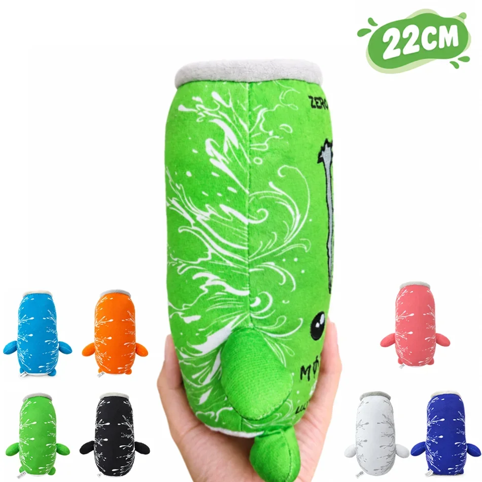 Zero Sugar Drink Can Plush Toy Soft Stuffed Beverage Doll Cute Energy Drink Bottle Pillow Cartoon Figure Home Decor BirthdayGift