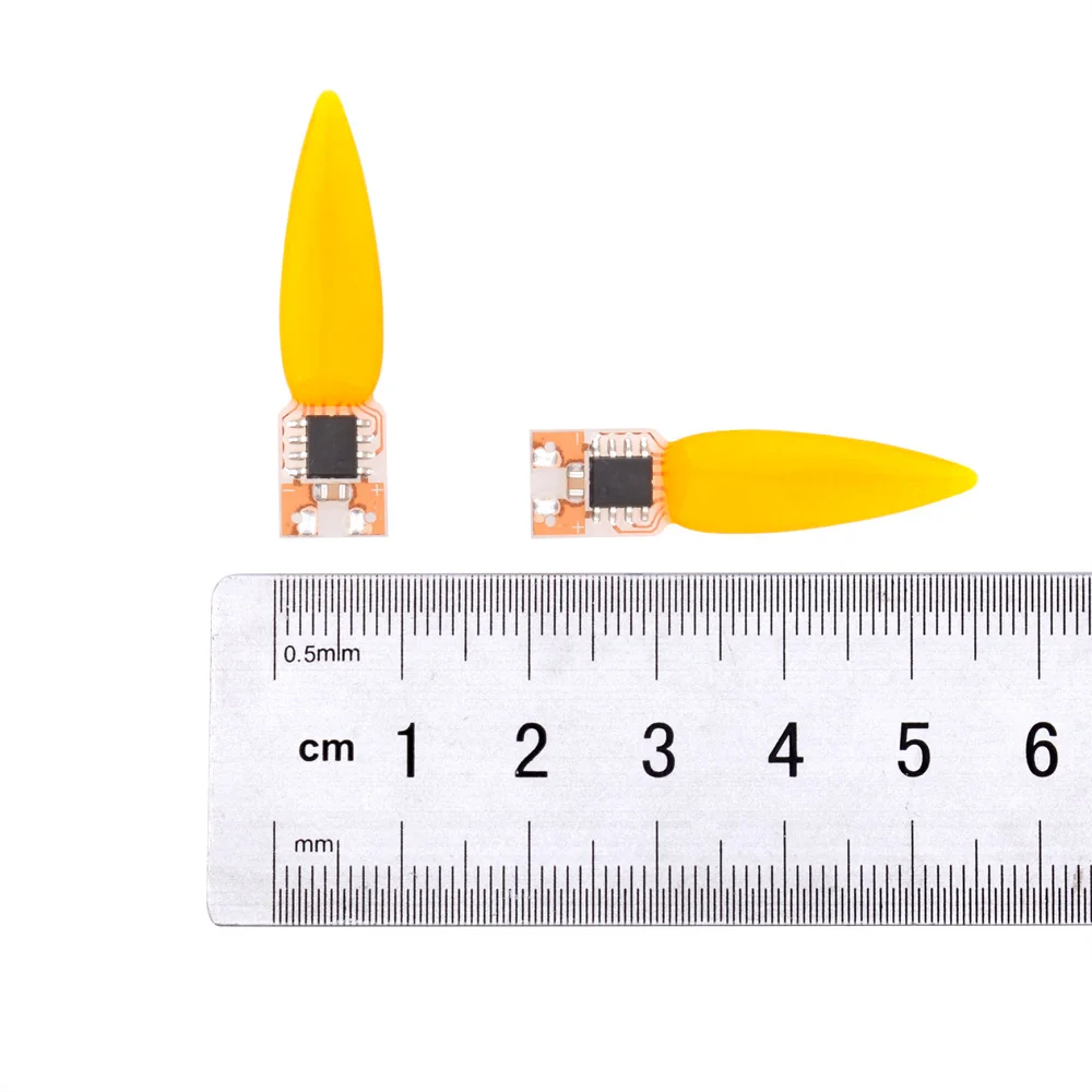 DC 3V Simulated Fire Flame for LED Candles DIY Model LED Lighting Lamp Parts LED Diode Decoration