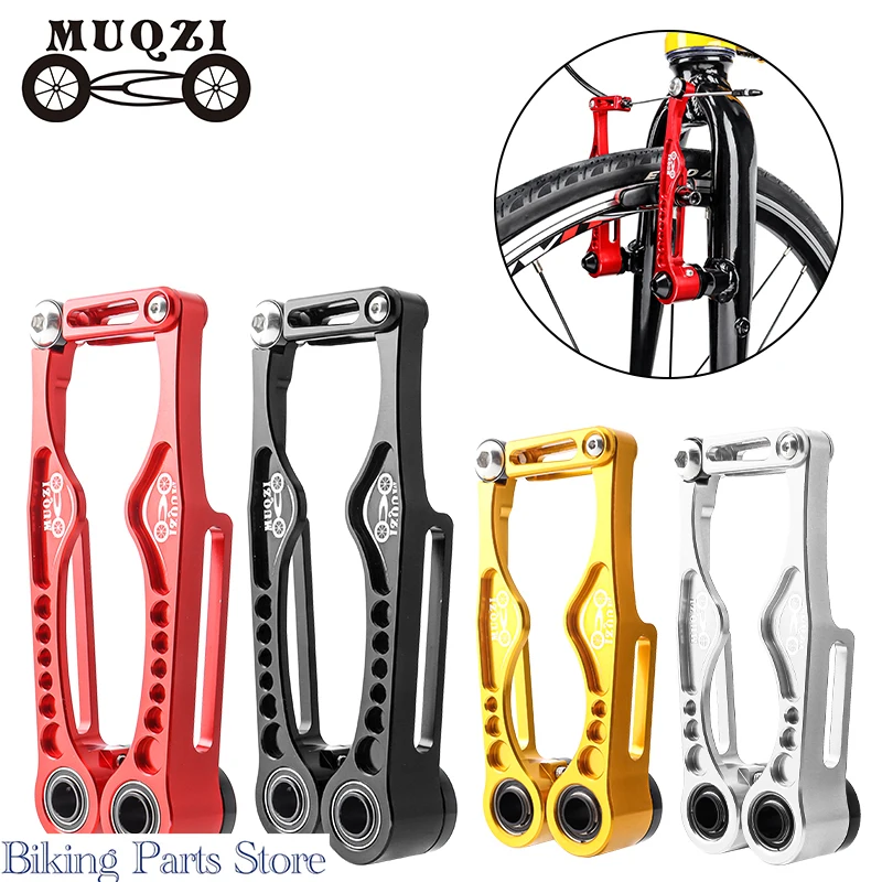 MUQZI V Brake Front Rear Caliper MTB Road Folding Bike V Brake Set Ultralight Aluminum Alloy Brake Caliper Bicycle Accerssaries