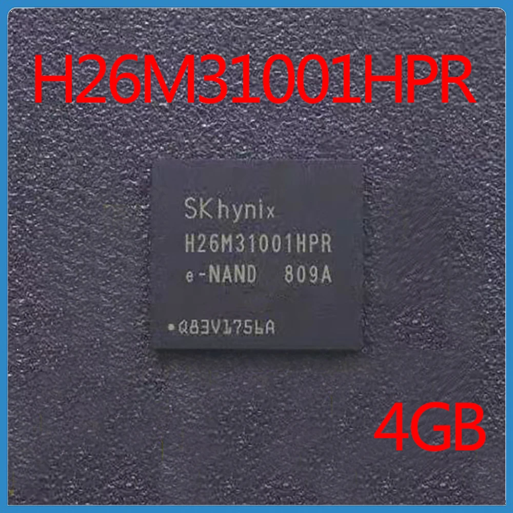 

1Pcs 100% New Original For Xbox 360 H26M31001HPR 4G Memory Chip BGA EMMC H26M31001HPRE-NAND Game Accessories Repair Replacement