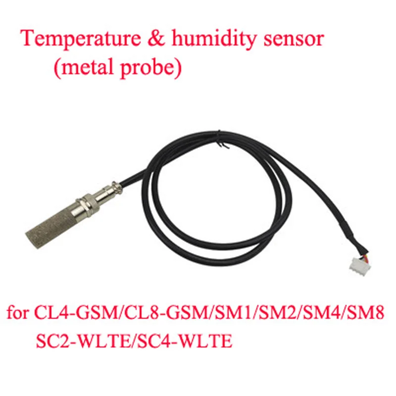 Temperature Sensor Humidity Detector Thermohygrometer Probe for 4G 2G 4CH 8CH Relay Controller SC4-GSM CL4-GSM SM1 SM2 SM4 SM8