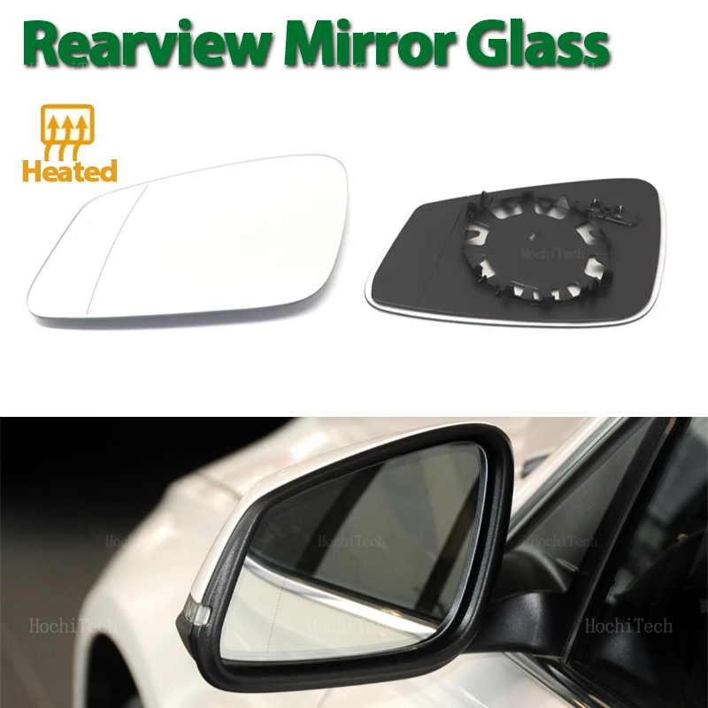 For BMW E84 F48 F20 F21 F40 F22 F23 F30 F31 F34 F10 F07 F11 Left or Right Driver or Passenger Side Wing Heating Mirror Glass