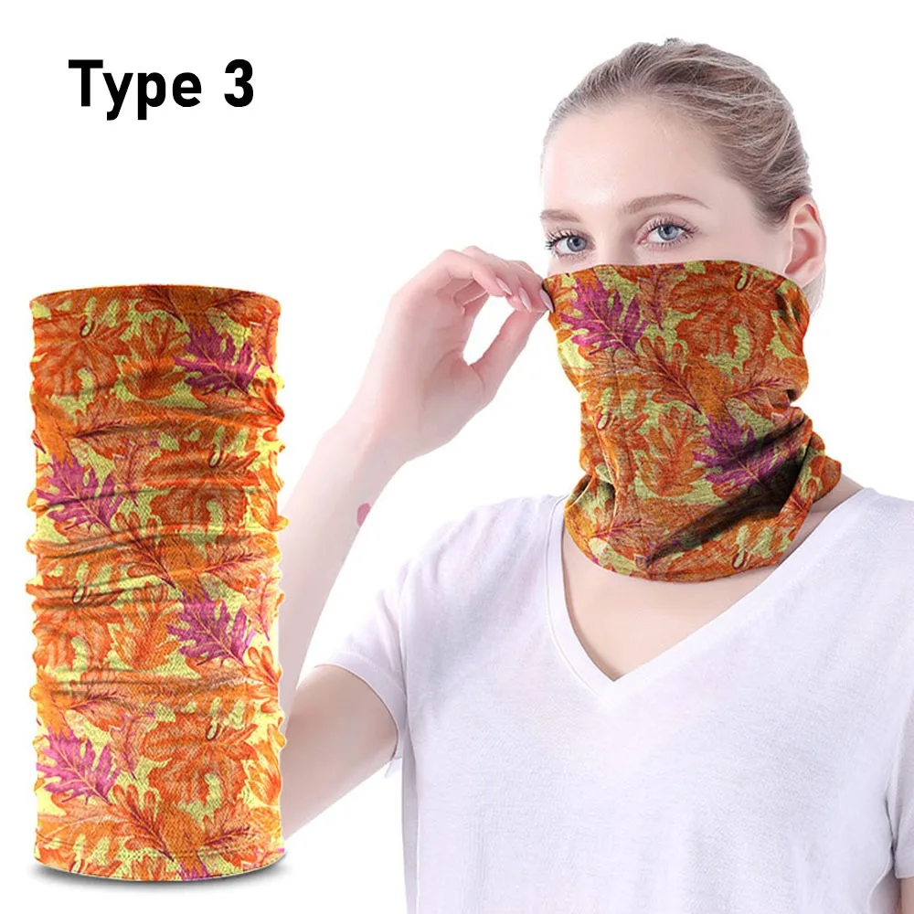 Bandana Magic Neck Scarf UV Protection Multi-style Printing Cycling Scarfs Shield Mask UV Face Mask Outdoor Climbing Hiking