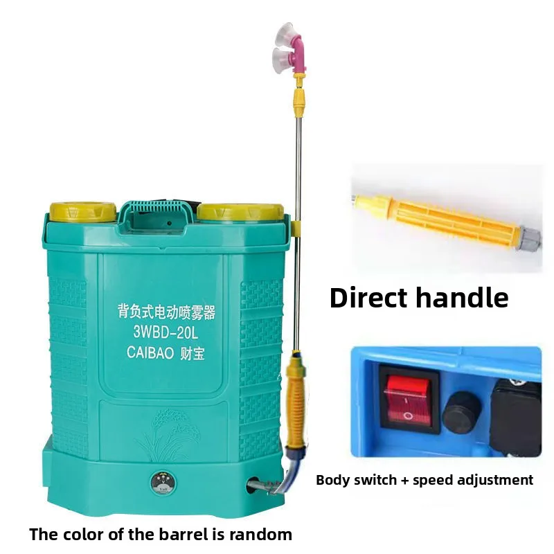 Electric Backpack Sprayer High Pressure Agricultural Sprayer Lithium Battery New Type US European Market Misting Systems