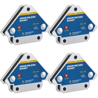 Top-28Lb Welding Magnets, Heavy Duty Magents Holder, 4Pcs 3Inch Strength Strong Magnetic Clamps Arrow-Holder