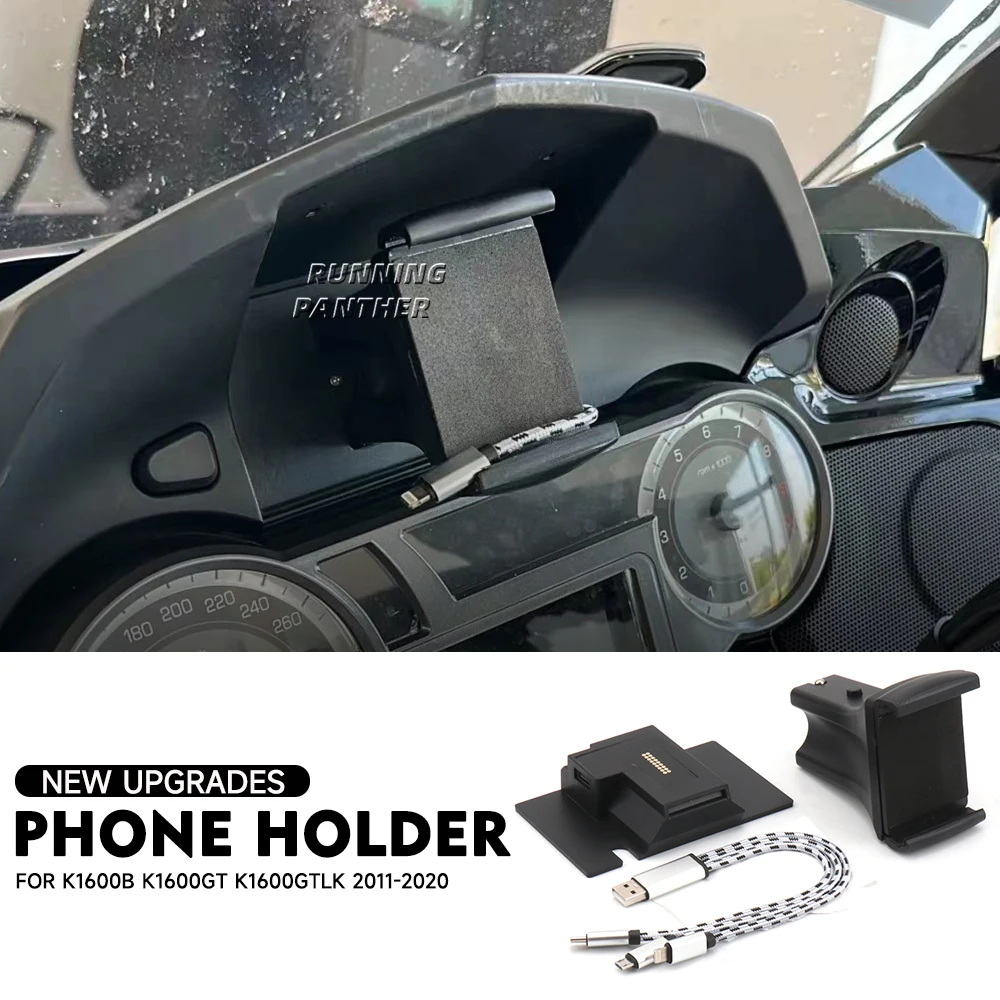 Motorcycle Navigation Phone For BMW K1600B K1600GT K1600GTL K 1600 B GT GTL 2011-2020 Phone Holder Phone Shockproof New