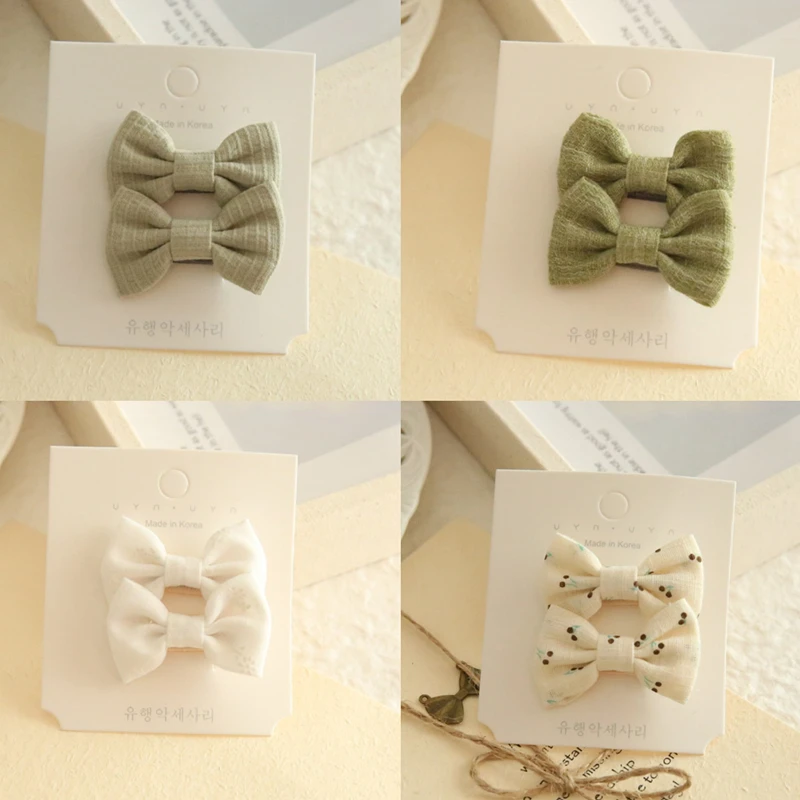 Haarclips Voor Kinderen, Handgemaakte Hoofddeksels, Babyhaaraccessoires, Haarstrikken Met Volledige Dekking Voor Meisjes