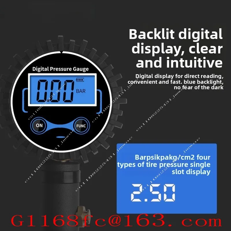 Barometer High Precision Tire Pressure Gauge Automotive Tire Pressure Monitor