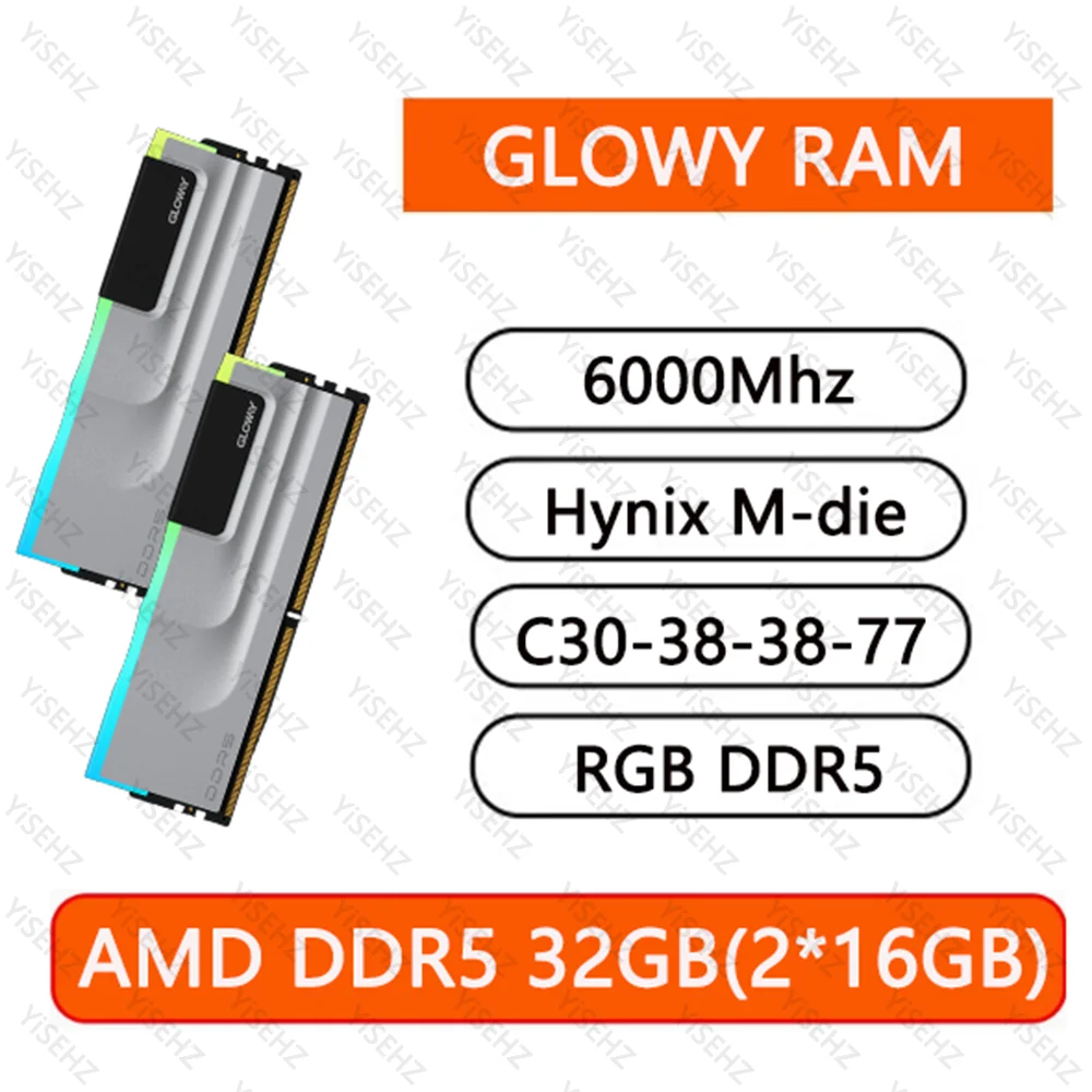 مجموعة اللوحة الأم B650 مع معالجات وحدة المعالجة المركزية Ryzen 5 9600X 2*16GB=32GB 6000Mhz DDR5 ذاكرة الوصول العشوائي ثنائية القناة M-ATX B650M GAMING PLUS #5