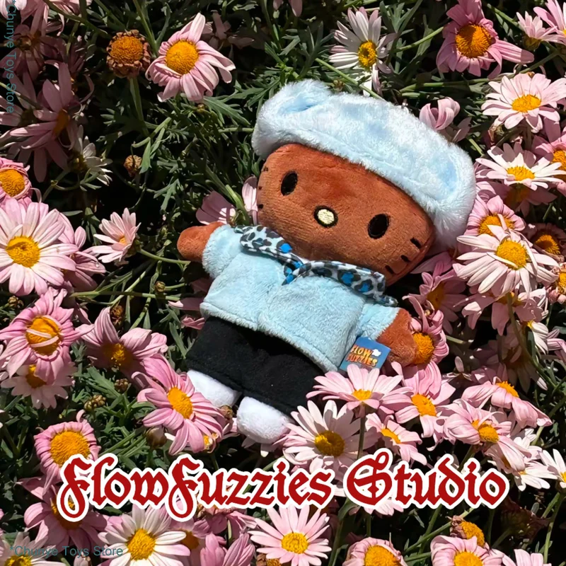 

【 В наличии 】 Flowfuzziesstudio, оригинальная модная кукла-подвеска-Tyler Kitty, милые хлопковые куклы Hellow Kitty, игрушки, подарки