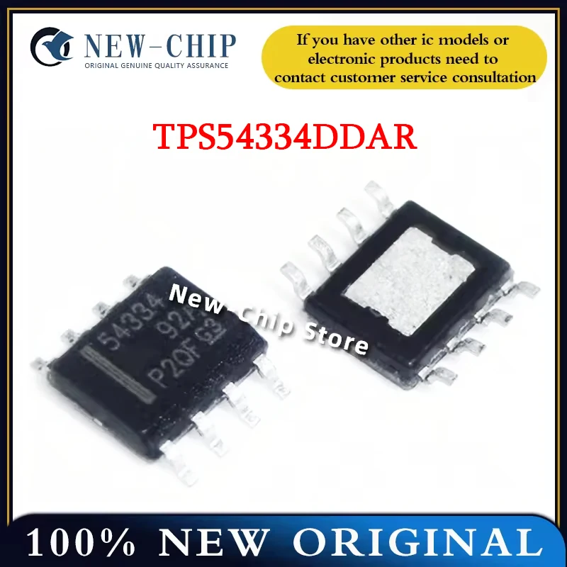 5PCS-200PCS/LOT  TPS54334DDAR   Screen printing 54334 SOP8 Switching regulator chip IC New original TPS54334