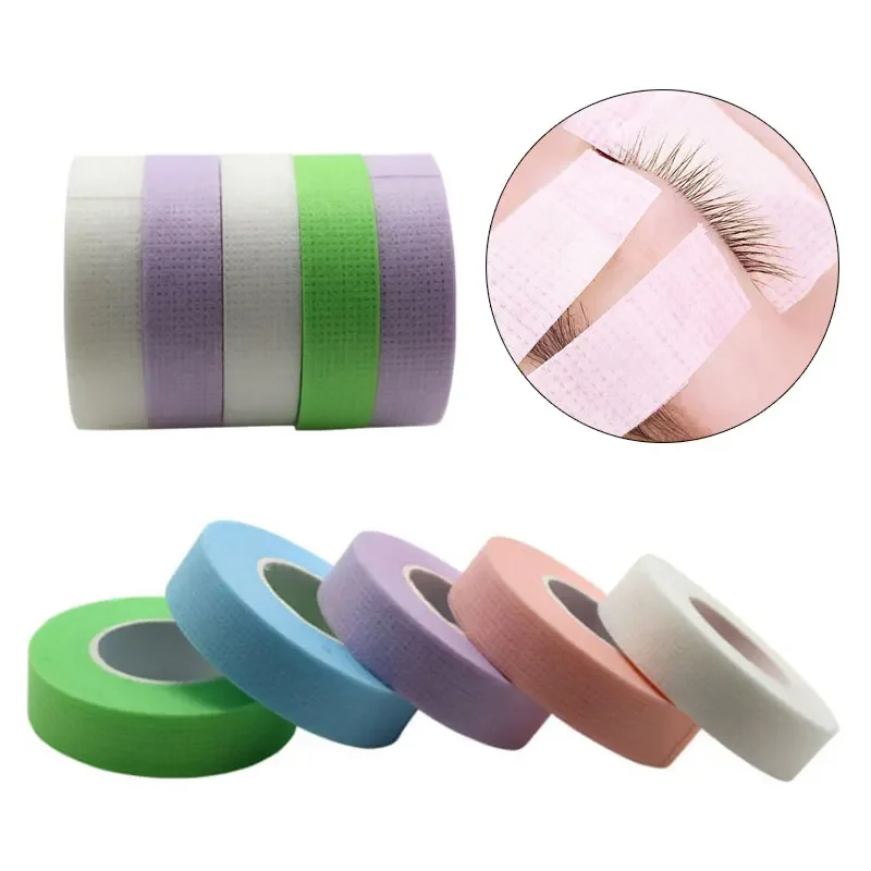 

5 рулонов лент для наращивания ресниц, дышащая, противоаллергическая, легко отрывается, пластырь под ресницами, микропоры для подтяжки век