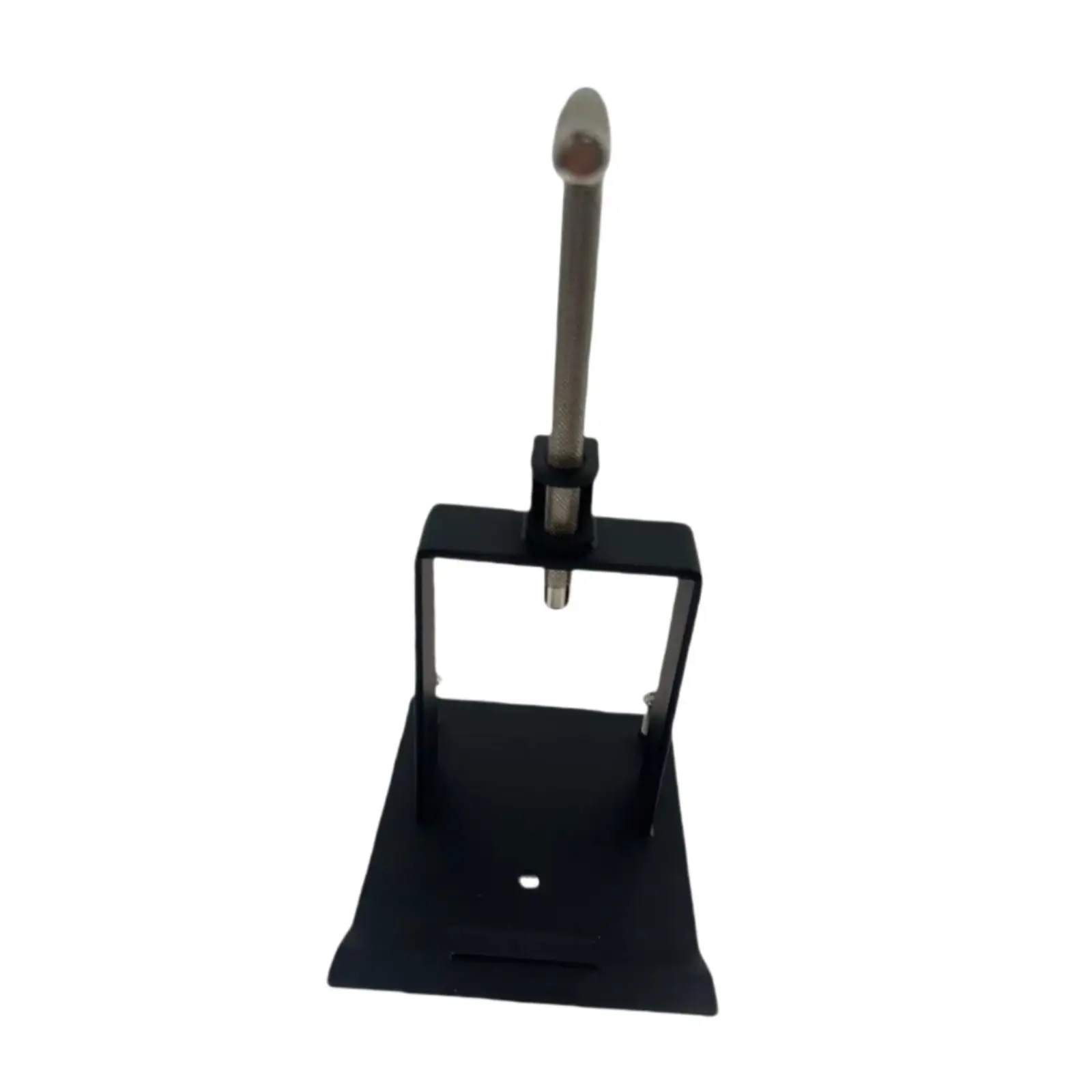 Percussion Cowbell Pedal Mount Holder Durable Metal Clamp Bracket for Drum Kit Hand Percussion Cowbell