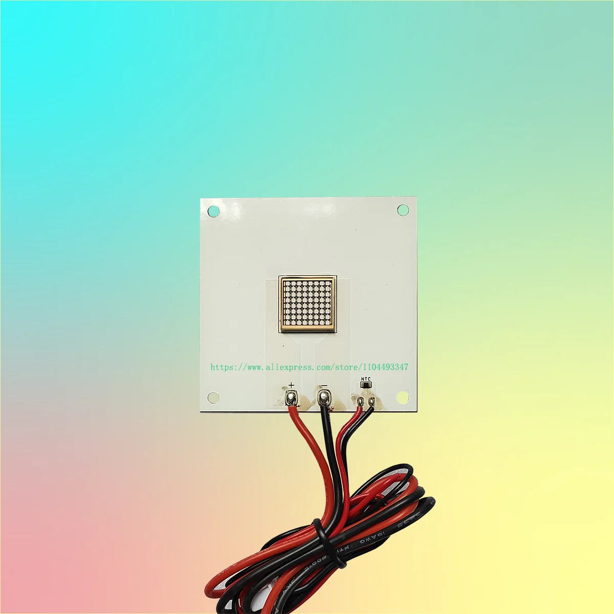 Anycubic Photon P1 3D printer - modification of large-power LED panel the 385nm range purple Light exposure energy engine